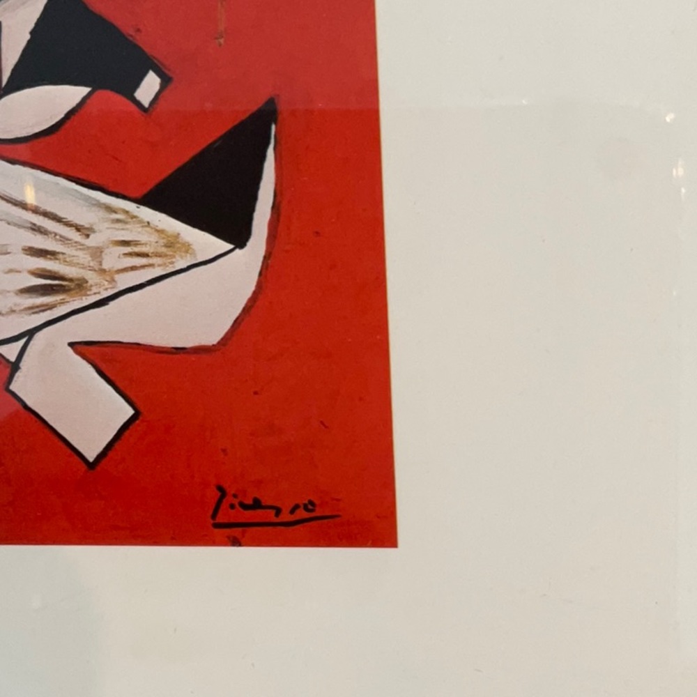 Pablo Picasso Picture Exhibition AM RHYN HAUS LUZERN Art Vintage Museum Framed - Picture 3 of 16